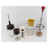 Hazel Atlas Nut & Food Chopper, Gemco Nut & Food Chopper, Weight Watchers Scale, Federal Nut Grinder