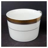 Sakura Gold Porcelain Mugs - 24K Gold Trim (Lot of 3)