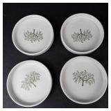 Pier 1 Imports Tree Motif Coaster Set (4) & Red Moroccan Tagine Dishes with Lids (2)