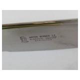 Northampton Nuguruk Carving Set - Stainless Blades, Ivory Scrimshaw Handles (2-Piece)