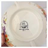 Floral Mixed China - 10-Piece Lot