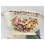 Floral Mixed China - 10-Piece Lot