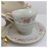Floral Mixed China - 10-Piece Lot