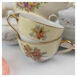 Floral Mixed China - 10-Piece Lot