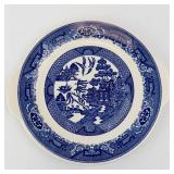 Royal China Willow Ware Blue Willow Plate - Underglaze - England