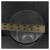 Clear Large Hurricane Vase - Tall Cylindrical, 16 in H, 5.5 in Opening