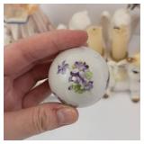 Montefiore Collection Porcelain Figurines & Decor Assortment - Candles, Salt Shakers & Small Vases