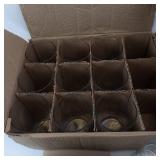 Crisa Glass Candle Holders & Vases Assortment - 12-Piece Crisa Box