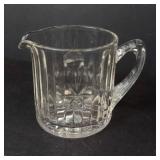 Crystal Glass Sugar & Creamer Sets (2) - Glass Punch Cups (2)