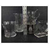Assorted Glass Pitchers (Lot of 4)