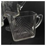 Assorted Glass Pitchers (Lot of 4)
