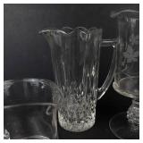 Assorted Glass Pitchers (Lot of 4)