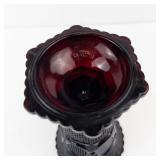 Avon 1876 Cape Cod Ruby Red Glass Vase