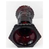 Avon 1876 Cape Cod Ruby Red Glass Vase