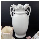 Belleek Toy Panel Bud Vases (2) - Chase Cherub Bud Vase - Noritake Bud Vase - Hand-Shaped Bud Vase