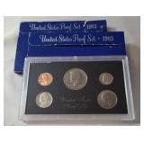 2- US Proof Set 1983