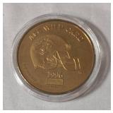 1996 San Francisco 49ers AFC Wild Card limited edition commemorative coin - "The road to Super Bowl 31- New Orleans"