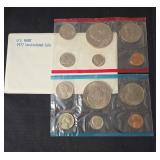 3-US Mint Uncirculated Coin Sets from 1977,1978,1979 - 36 coins