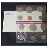 3-US Mint Uncirculated Coin Sets from 1977,1978,1979 - 36 coins