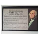 The First Ten Years of Liberty Washington Silver Quarters - Book is Empty