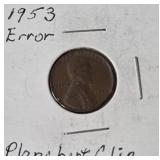 10-Error Coins - uncertified