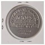 1961 Johnson Co. Kansas Centennial Coin