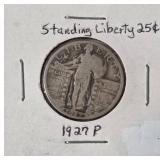 1927 Standing Liberty Quarter - Silver