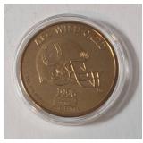 1996 Indianapolis Colts AFC Wild Card limited edition commemorative coin  - "The road to Super Bowl 31- New Orleans"