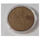1996 Philadelphia Eagles NFC Wild Card limited edition commemorative coin - "The road to Super Bowl 31- New Orleans"