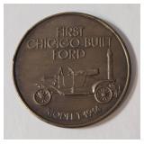 Vintage "First Chicago Built Ford Five Millionth Chicago Built Ford " coin-(VERY COLLECTIBLE)