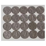 20 -1776 -1976 Quarters. Some have  Filled Mint Mark and some with Double Edge.