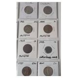 Sheet of Foreign Coins- 19 Coins