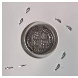 1887-Silver Six Pence - Rare