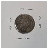 1943P 25 cent Netherlands - .624 Silver - Minted in USA