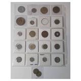 Sheet of Trade and Transit Tokens - 21 Tokens