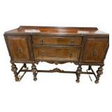 Stunning Antique Wooden Sideboard/Buffet