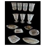 Fostoria Colony Swirl Glassware Collection