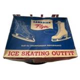 Vintage Canadian Flyer Women's Ice Skates - Size 9