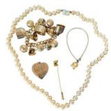 Assortment of Vintage Jewelry