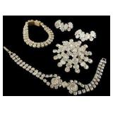 Stunning Vintage Rhinestone Jewelry