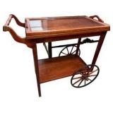 Arts & Crafts Mission Oak Tea Cart
