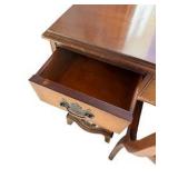 Vintage Mahogany Kneehole Desk & Chair
