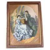 Victorian Style Jewelry Box with Mirror