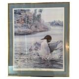 Dancing Loon by Marian Anderson Signed Print - 726/900