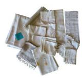 Vintage White Table Linens