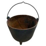 Antique Cast Iron Cauldron