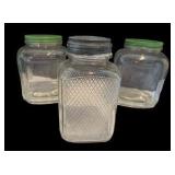 Vintage Hoosier Glass Jars