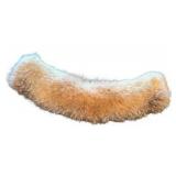 Dyed Fox Fur Collar