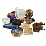 A Variety of Kitchen Items - Dishes, Knife Set, Pot & More!