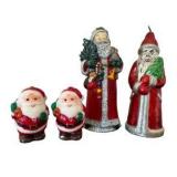 Vintage Santa Candles